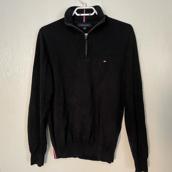 Unisex Tommy Hilfiger Quarter Zip - Picture 1 of 2